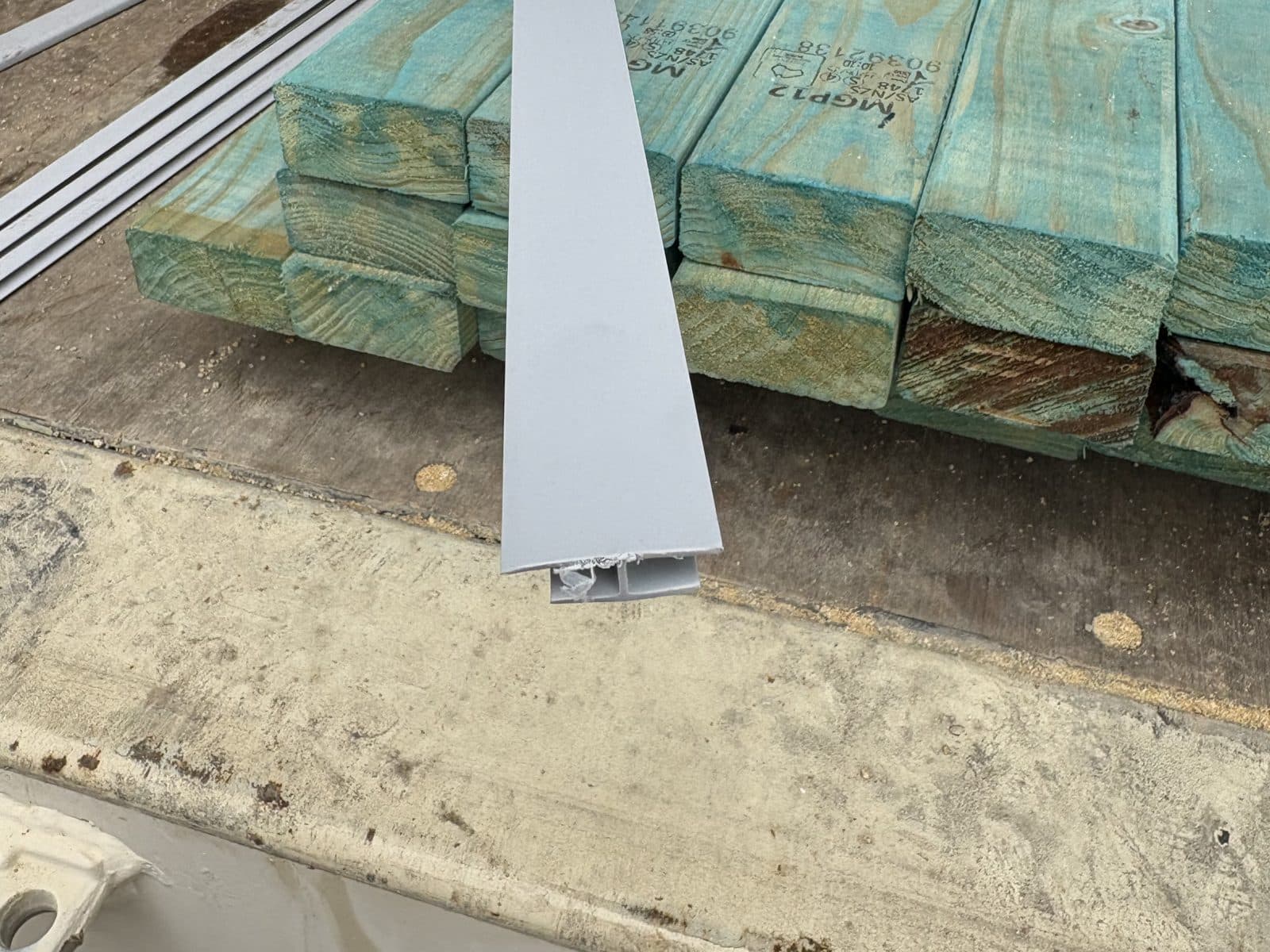 Joiner Strip / H-Mould — PVC 3660mm