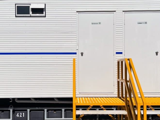 Portable Building Door — Fully Framed 2040×820