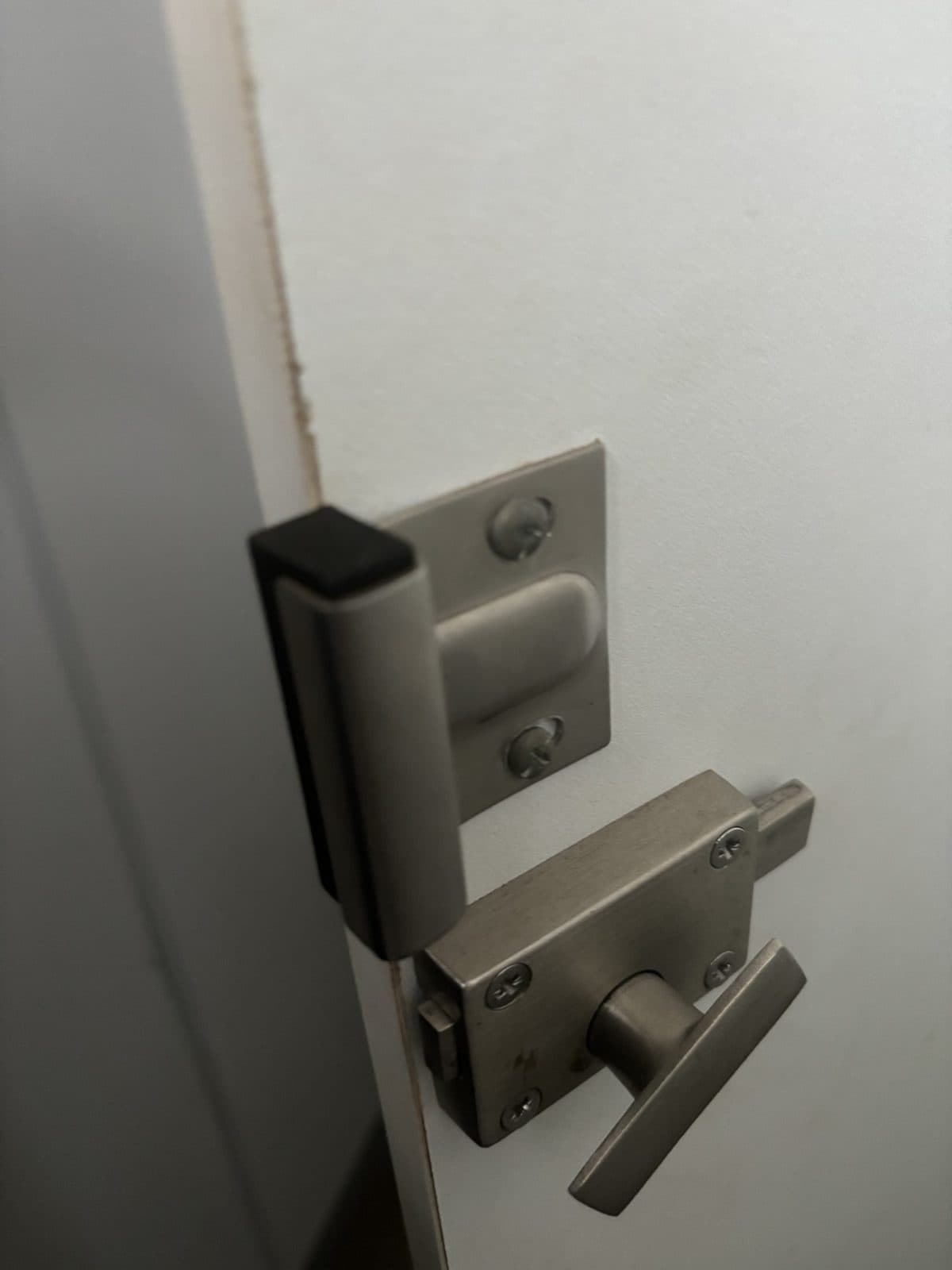 Door Catcher / Rubber Stopper — Toilet Stall